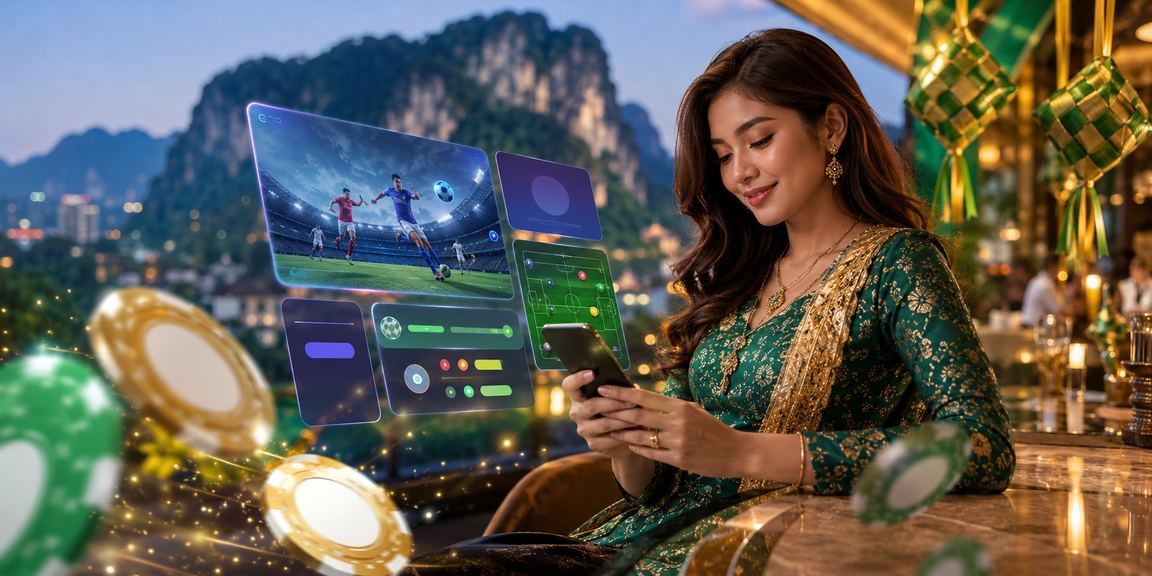 Kasino mudah alih Hari Raya di Ipoh