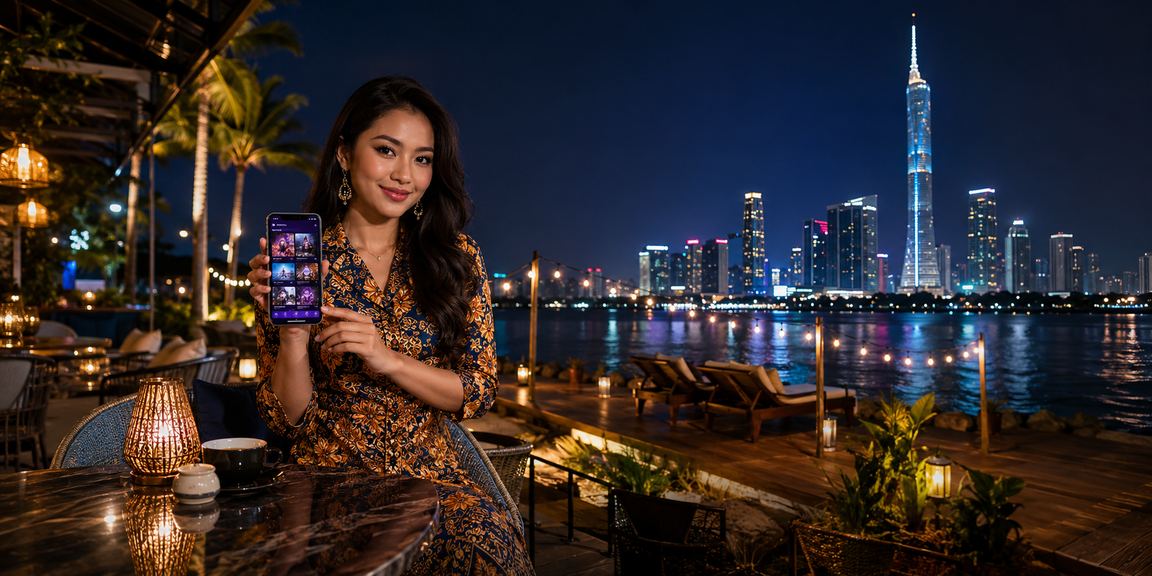 Suasana VIP kasino meja bergaya batik Kuala Lumpur di spbo
